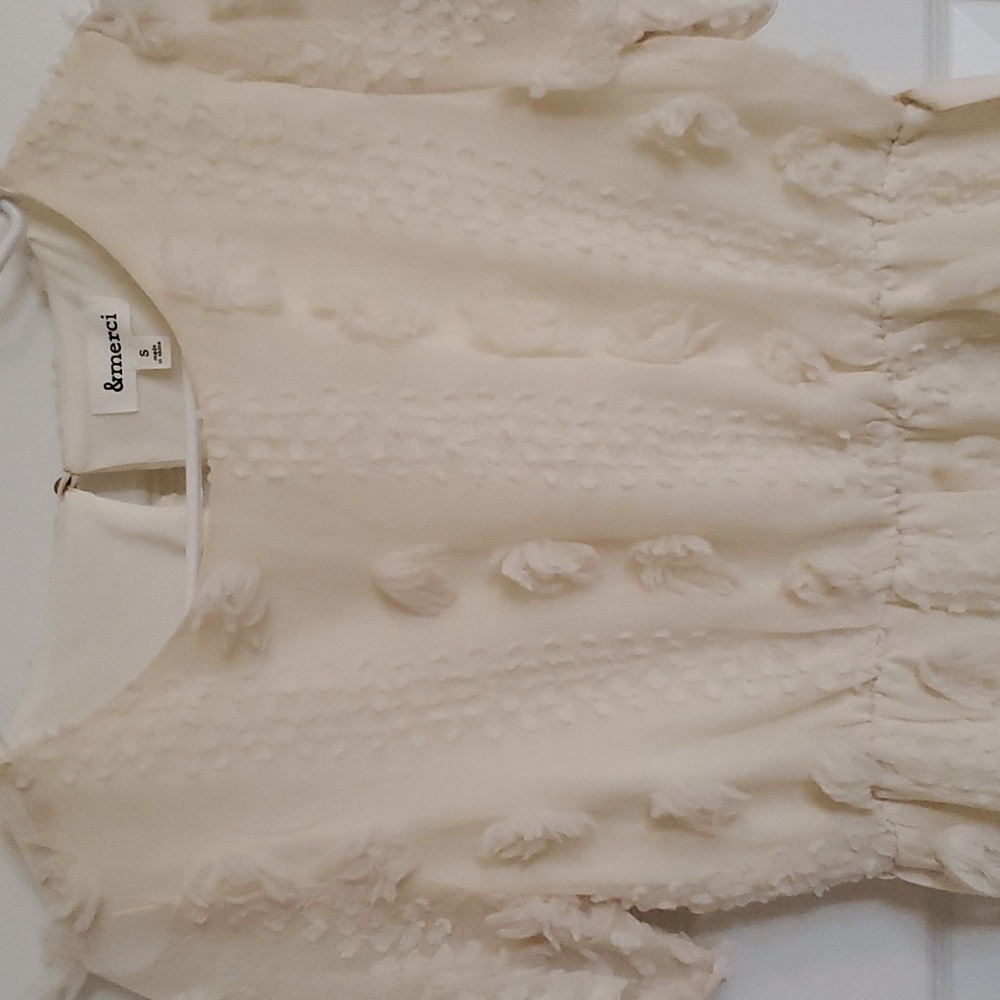 Lulus Off-white Ruffle Dress - Picture 2 of 4